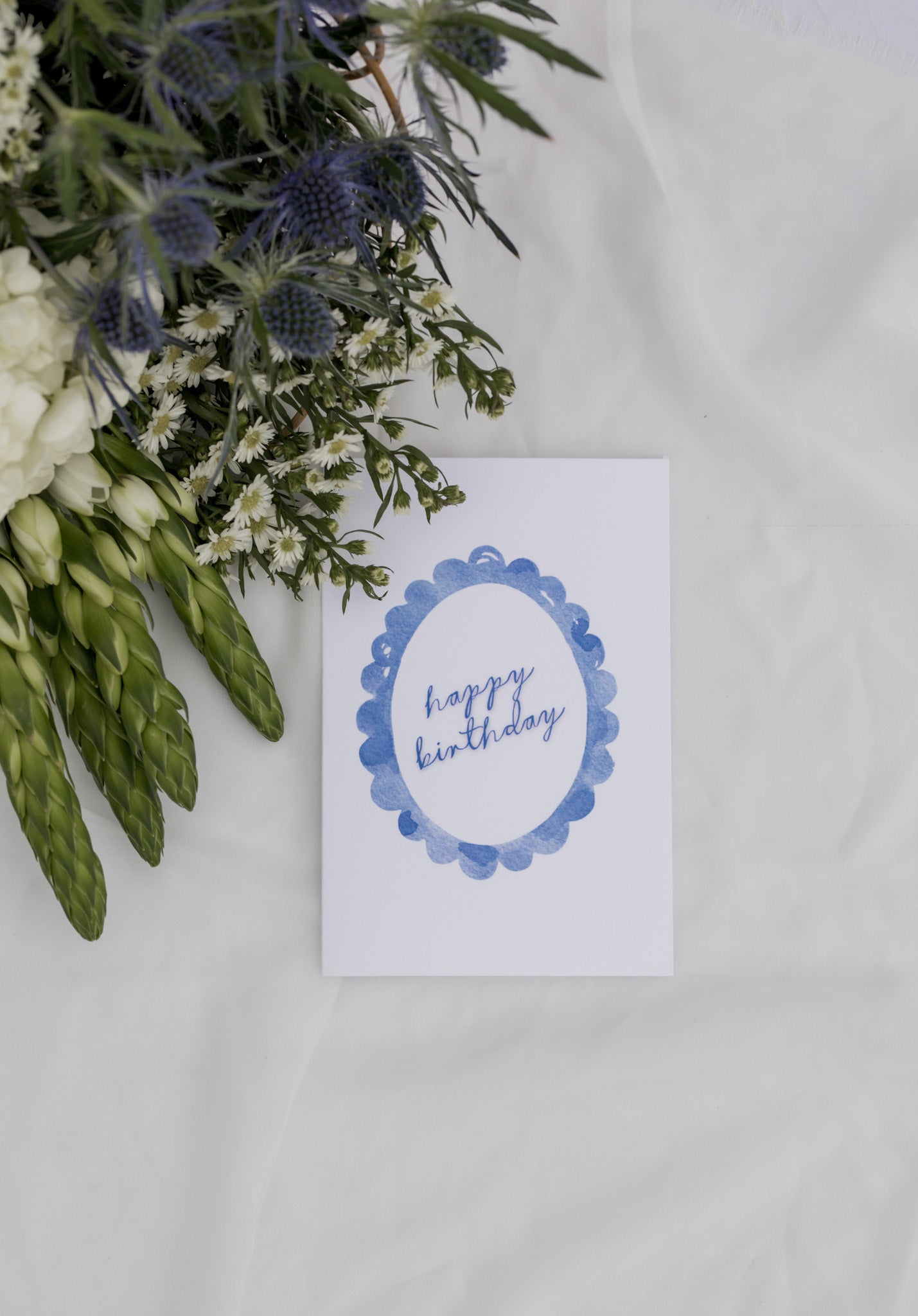 Scalloped Birthday Card