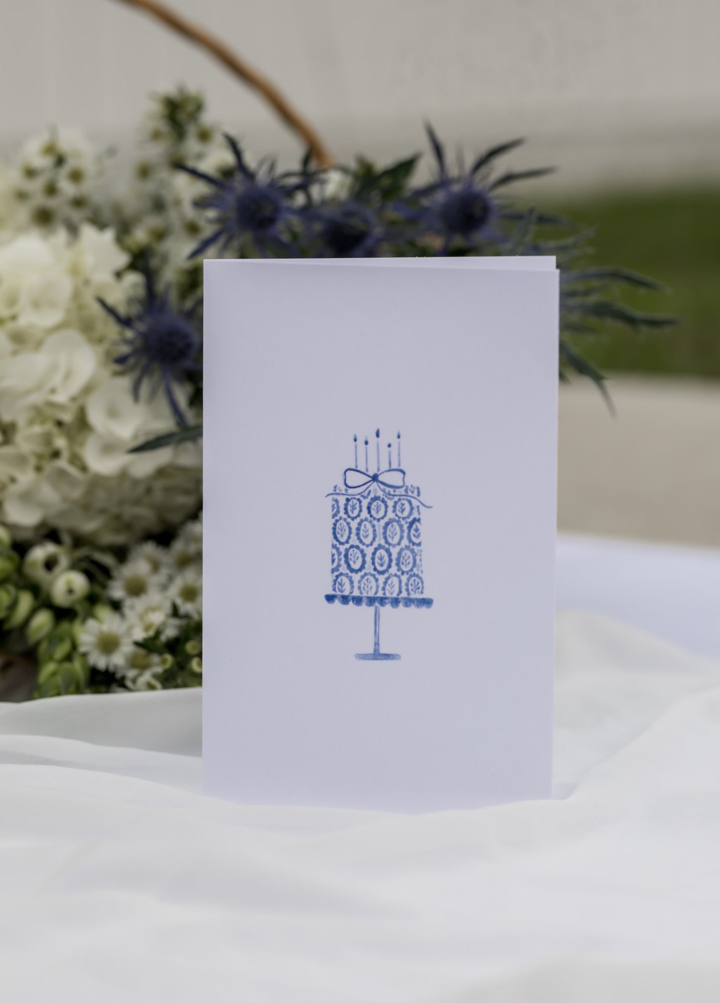 Birthday Cake Greeting Card