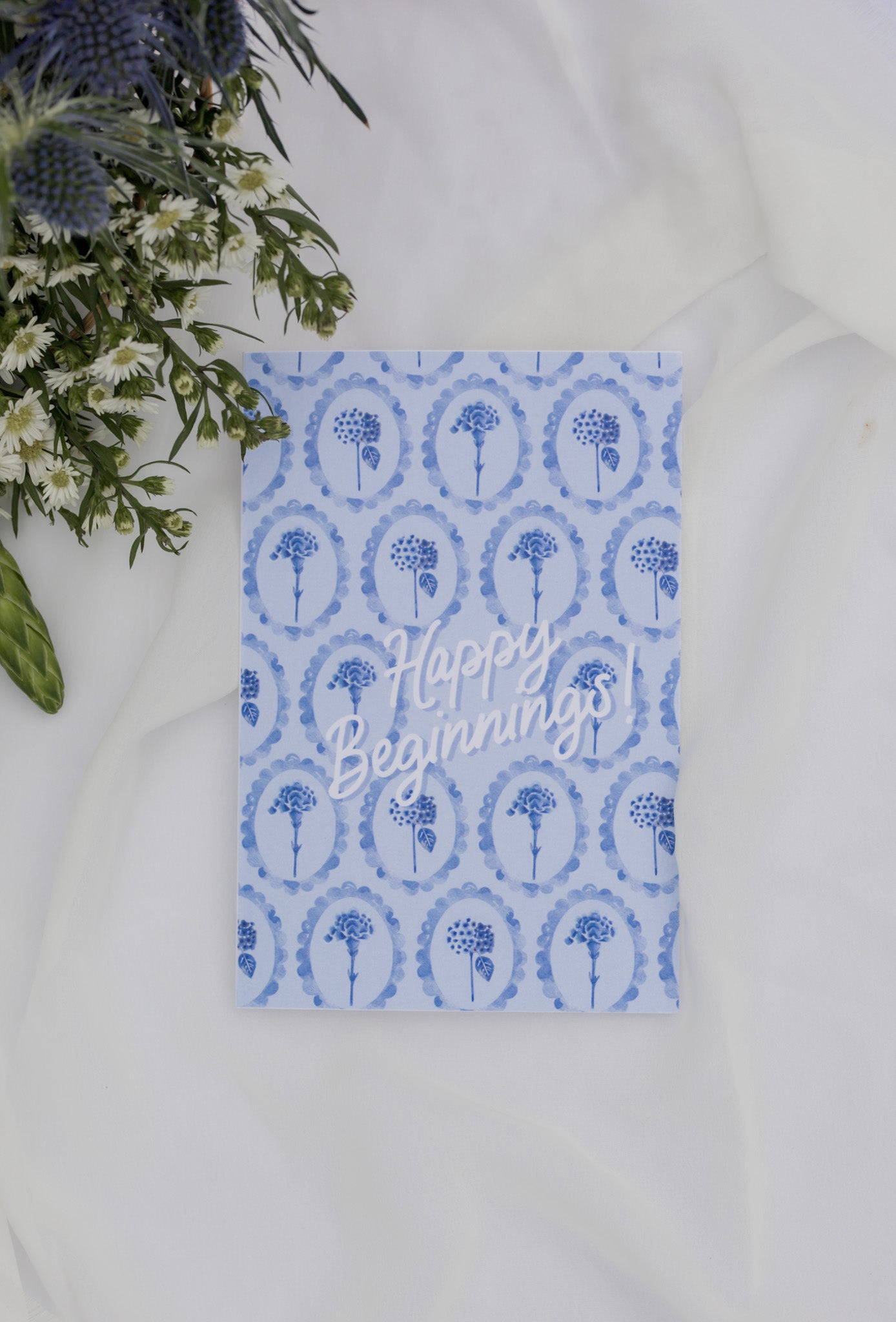 Happy Beginnings Greeting Card