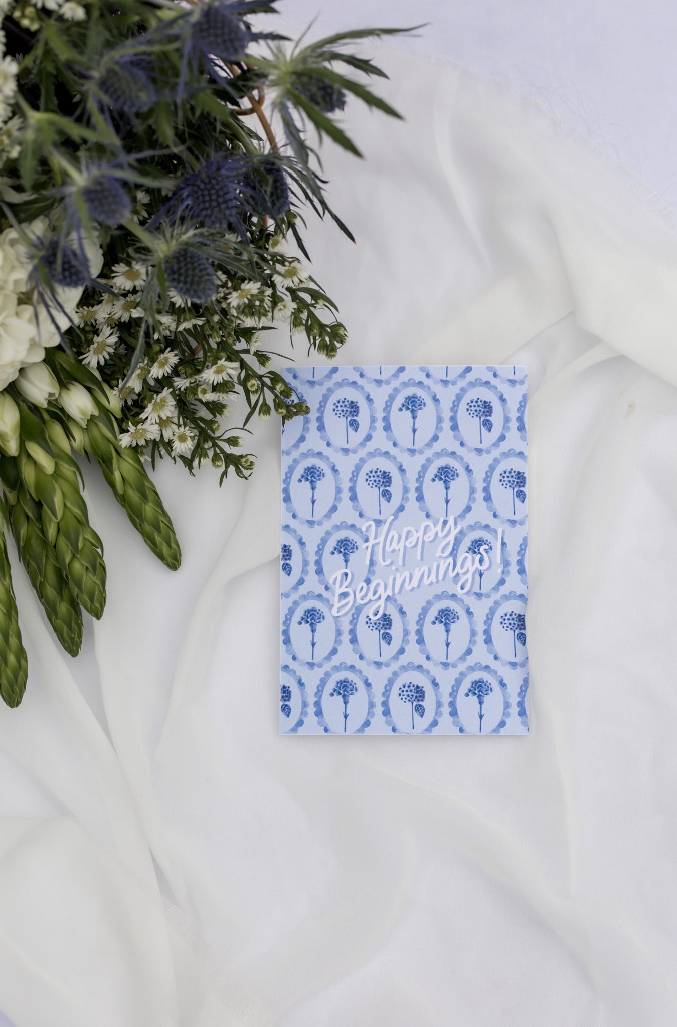 Happy Beginnings Greeting Card