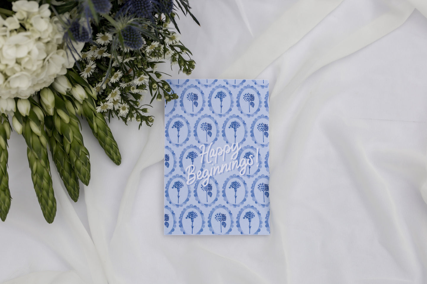 Happy Beginnings Greeting Card