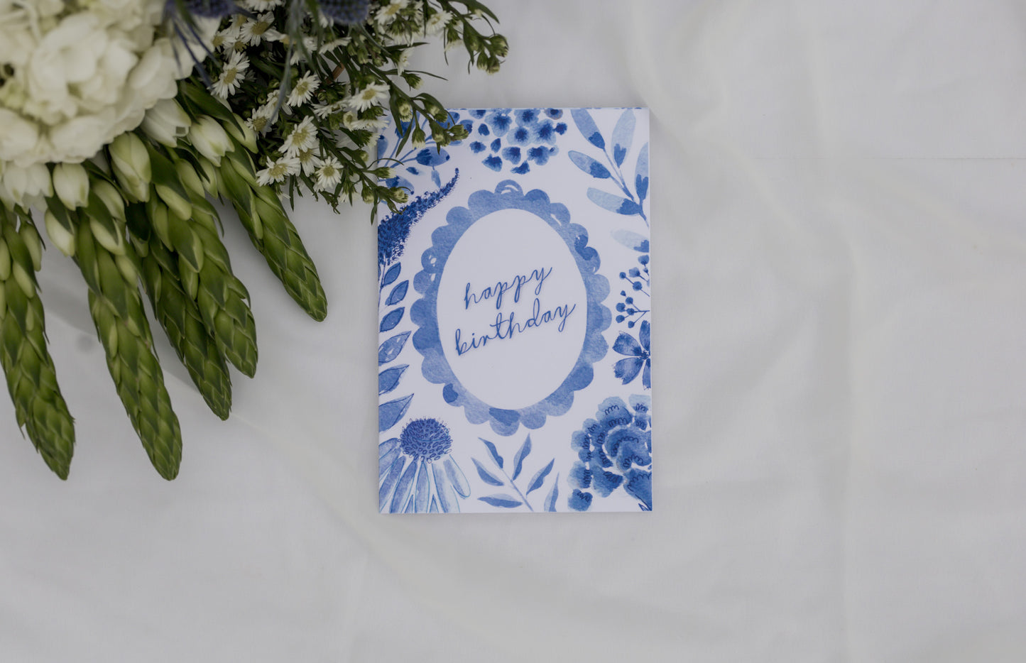 Happy Birthday Wildflower Card