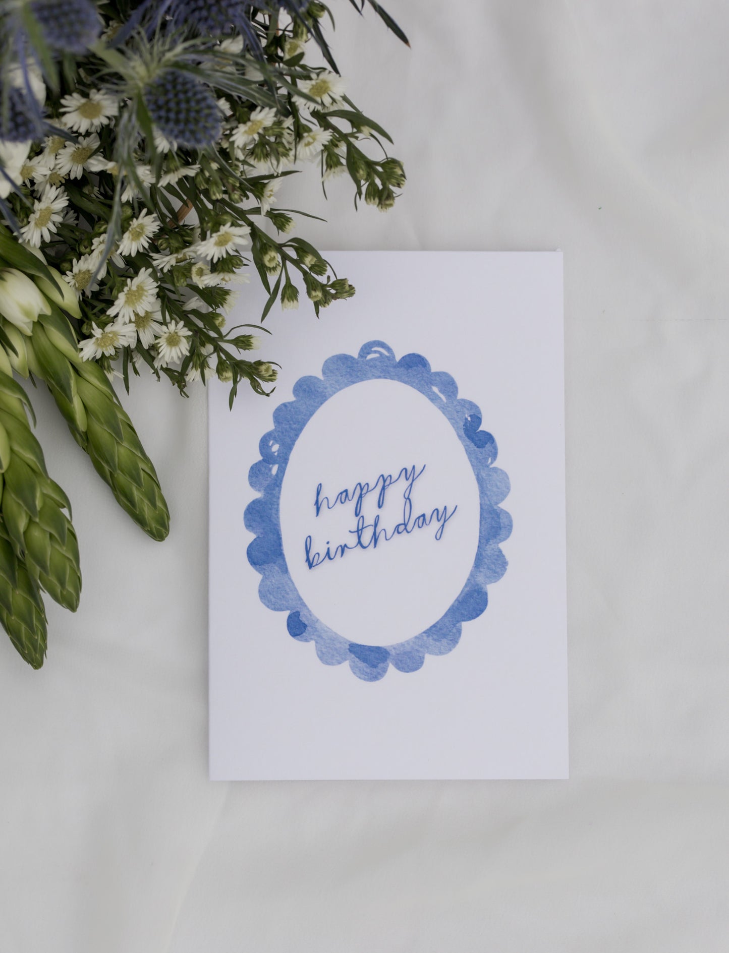 Scalloped Birthday Card