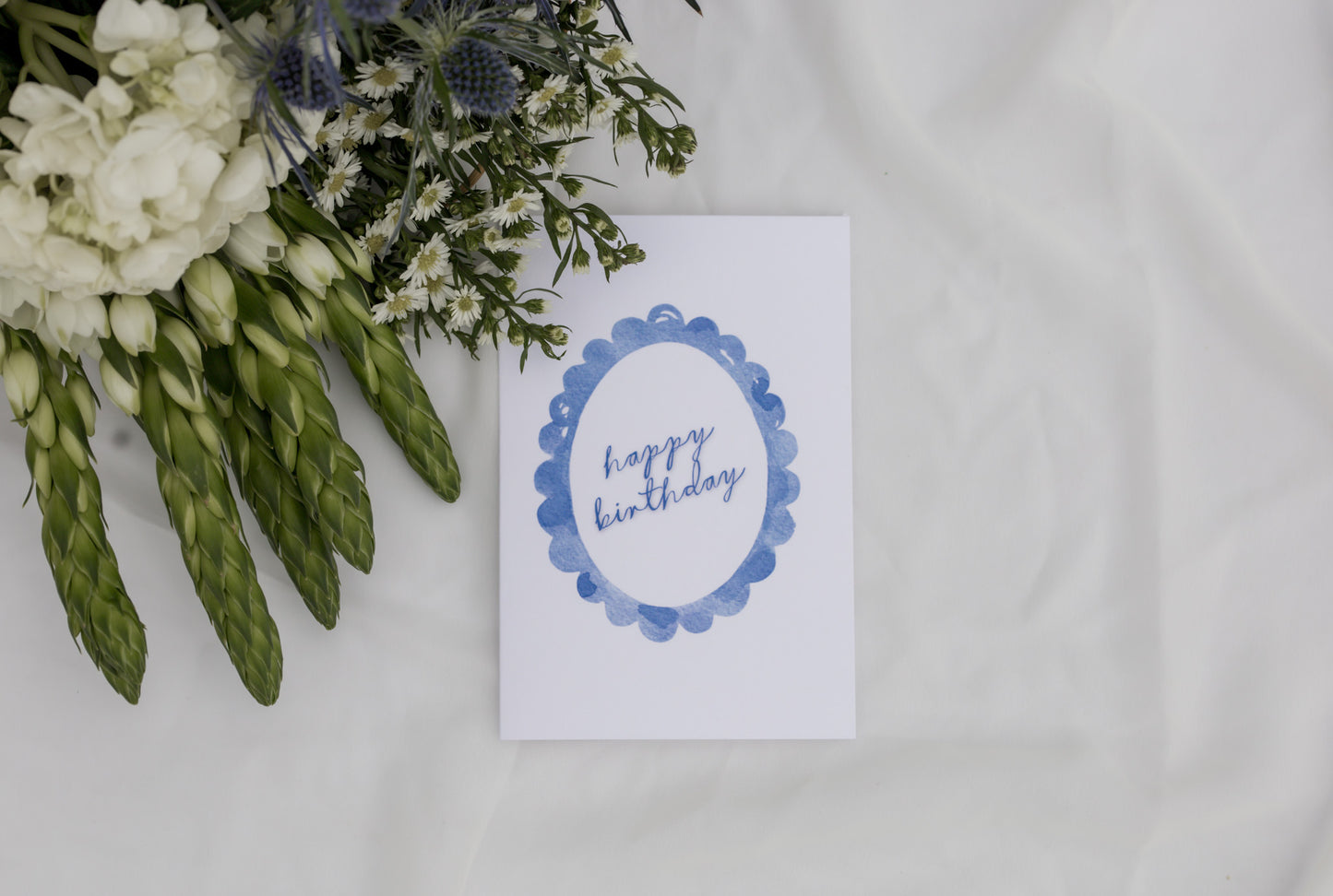 Scalloped Birthday Card