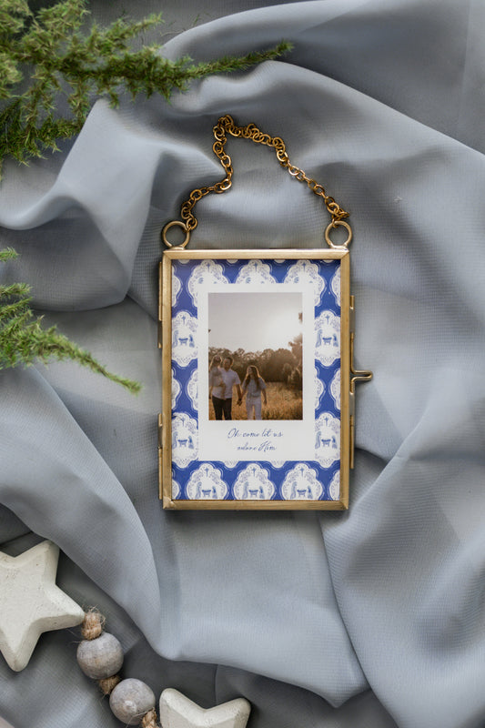 Mini Family Christmas Card Ornament