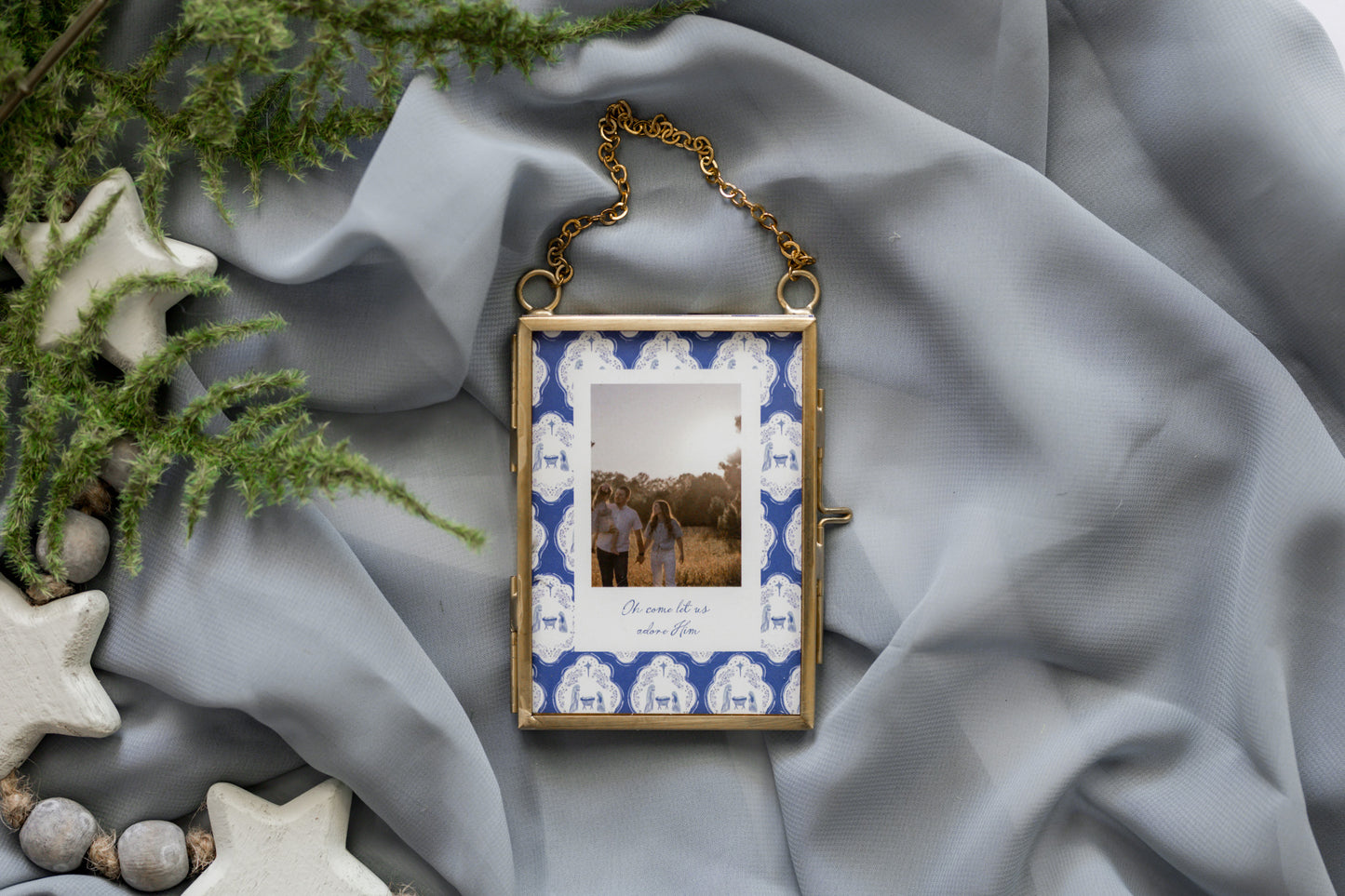 Mini Family Christmas Card Ornament