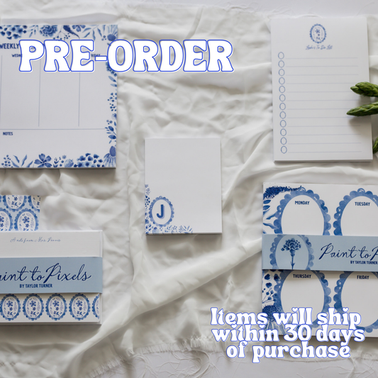 Blue Heirloom Gift Set